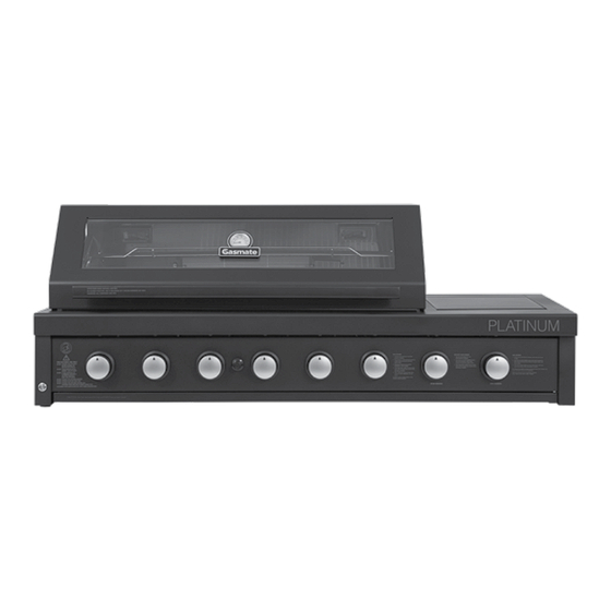 Gasmate PLATINUM IV BBQ BQ2080B Manual