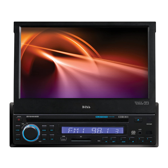 Boss Audio Systems BV9968BI User Manual