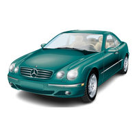 Mercedes-Benz 2002 CL 55 AMG Operator's Manual