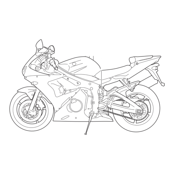 Yamaha 2004 YZF-R6S Owner's Manual