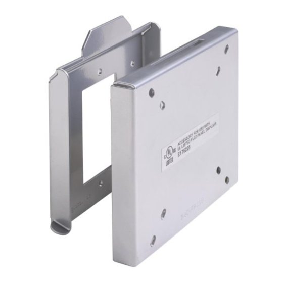 Premier Mounts Prestige Ultra Flat Mount PRF Installation Manual