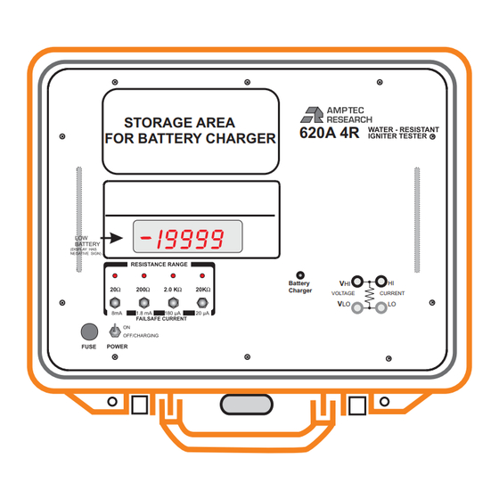 Amptec Research 620A 4R Manuals