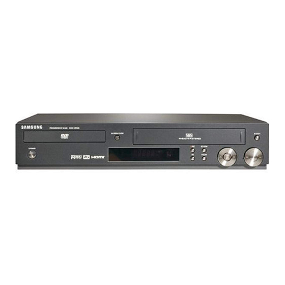 Samsung DVD-V9500 Instruction Manual