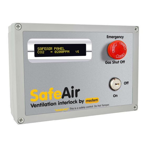 Medem SafeAir Installation Instructions Manual