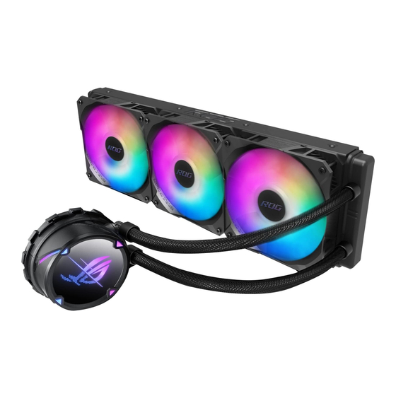 Asus ROG STRIX LC II Series CPU Cooler Manuals