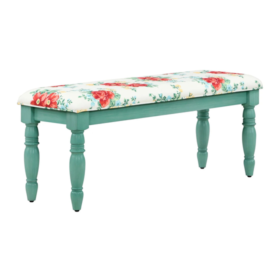 Whalen Furniture Pioneer Woman PWS336158813016 Manual