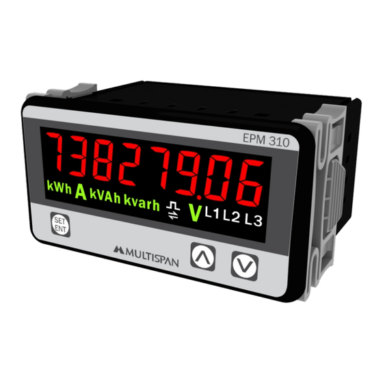 MULTISPAN EPM-310 Manual