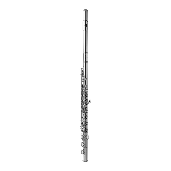Yamaha flute Manuals