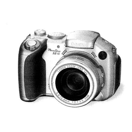 Canon PowerShot S2IS User Manual