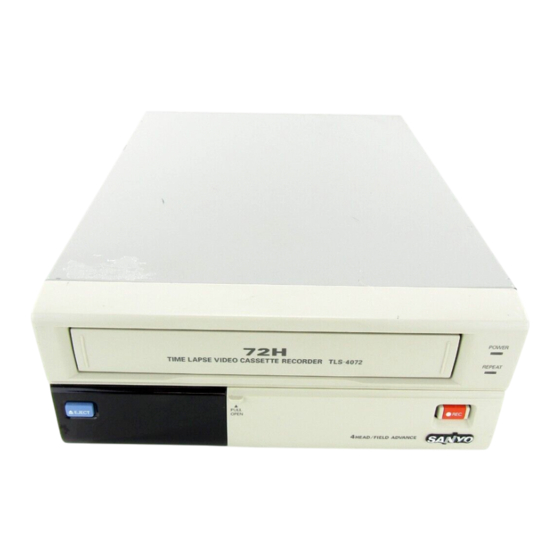 Sanyo TLS-4960 Instruction Manual