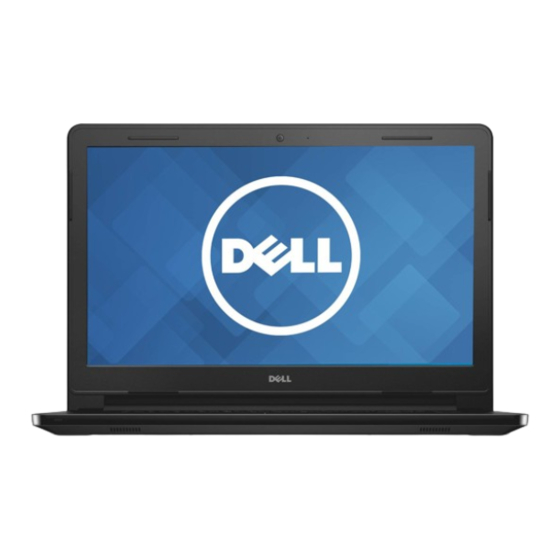 Dell Inspiron 14 3000 Series Quick Start Manual