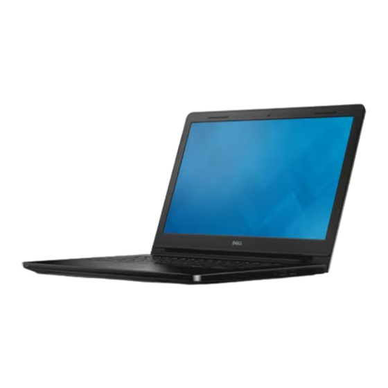 Dell Inspiron 14 3000 Series Quick Start Manual