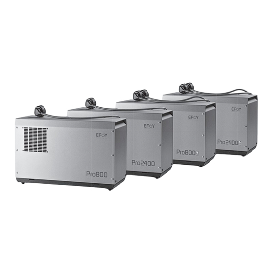 EFOY Pro 800 Operation And Installation Manual