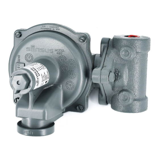 Sensus 496 Installation And Maintenance Instructions