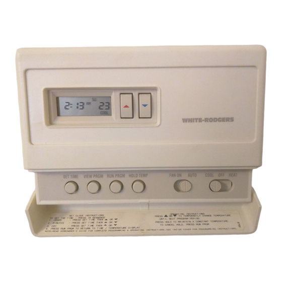 How to Program a Thermostat White Rodgers: Step-by-Step Guide