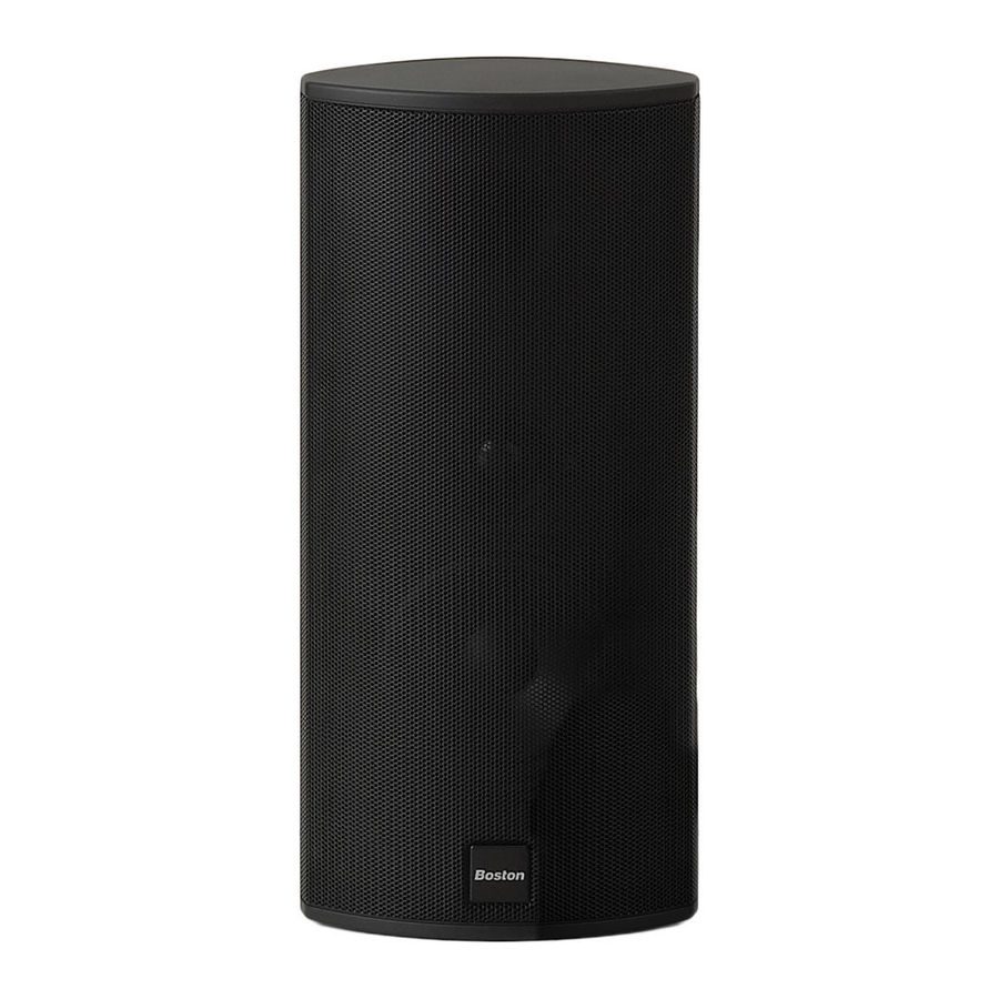 Boston Acoustics BRAVO 2 User Manual