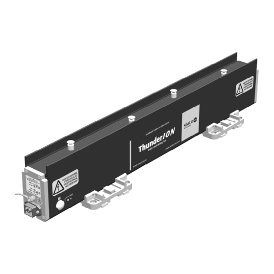 ITW Simco ThunderION User Manual