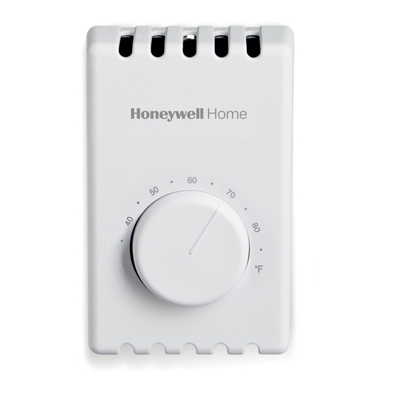 Honeywell Home T410A Manual