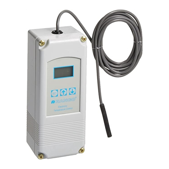 Ranco ETC Series Installation Data