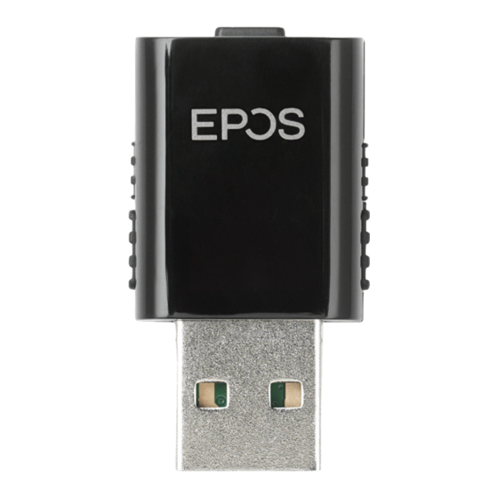EPOS SDW D1 USB User Manual