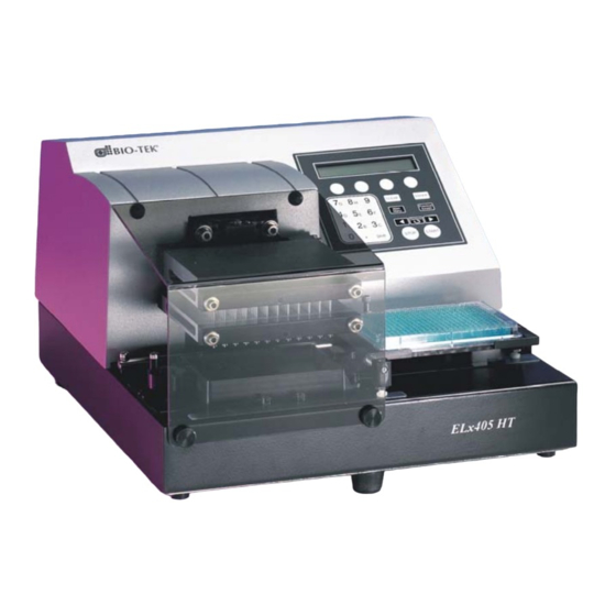 Bio-Tek ELx405 Operator's Manual
