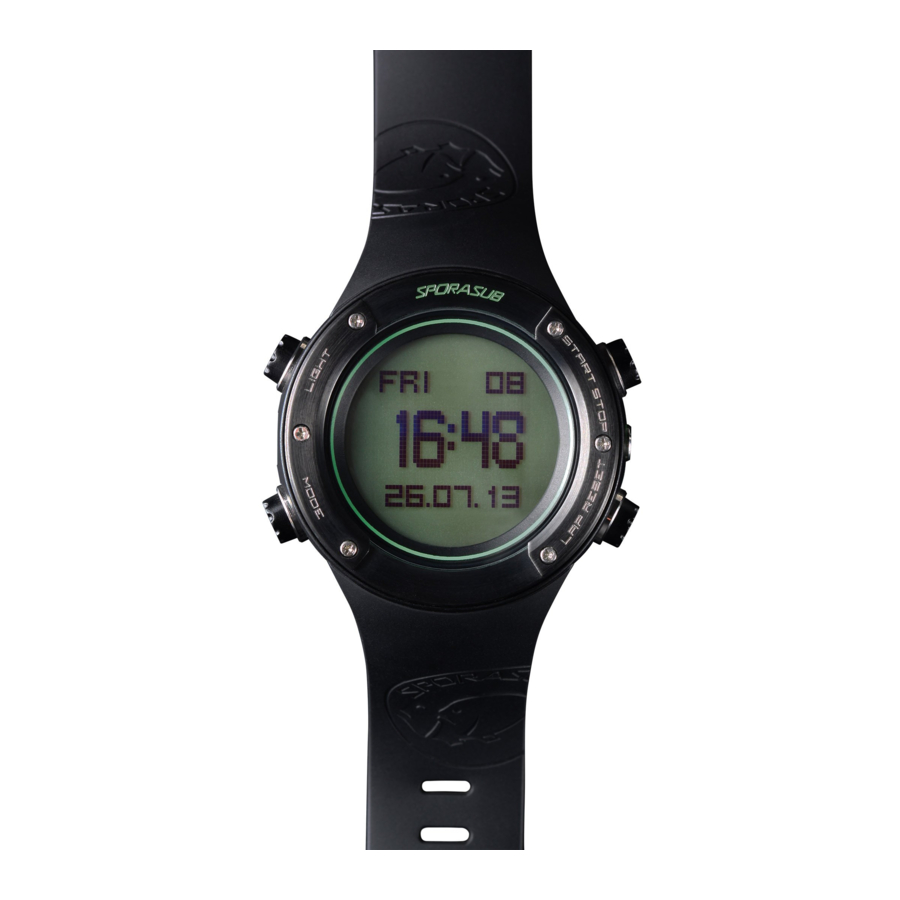 Omer APNEA COMPUTER SP2 - Diving Computer Watch Manual