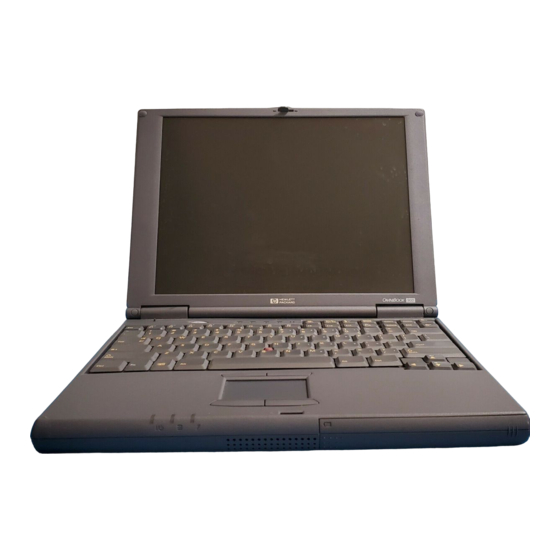 HP  OmniBook 900 Service Manual
