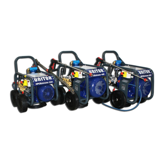 Unitor HPC Extreme 330 Pressure Cleaner Manuals