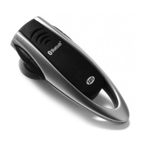User Manuals: SBS B770 Wireless Headset