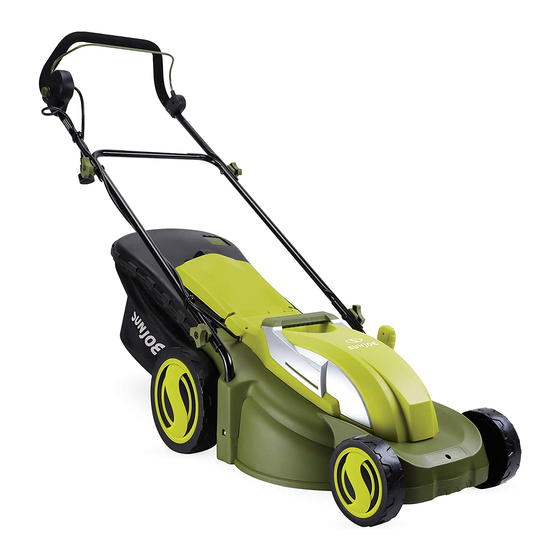 SUNJOE MJ504M Manual Reel Mower without Grass Catcher Owner's Manual