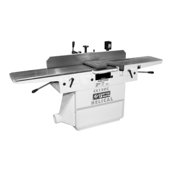 Craftex CX12HC User Manual