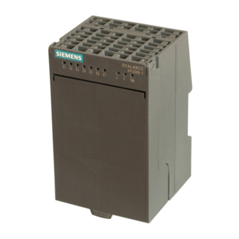 Siemens X204-2LD TS Operating Instructions Manual