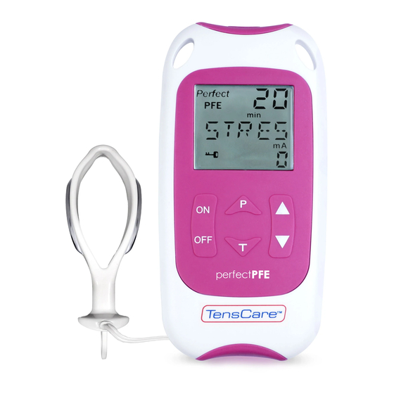 TensCare perfect PFE Instructions For Use Manual