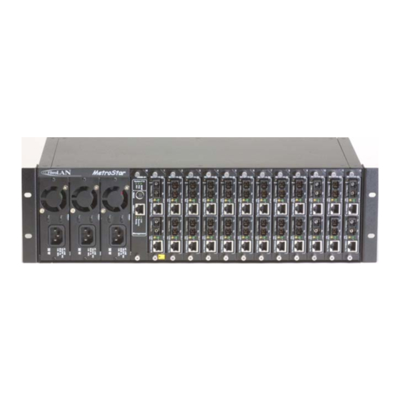 FibroLAN MetroStar MMM-01 User Reference Manual