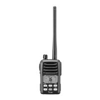 Icom IC-M87ATEX Instruction Manual