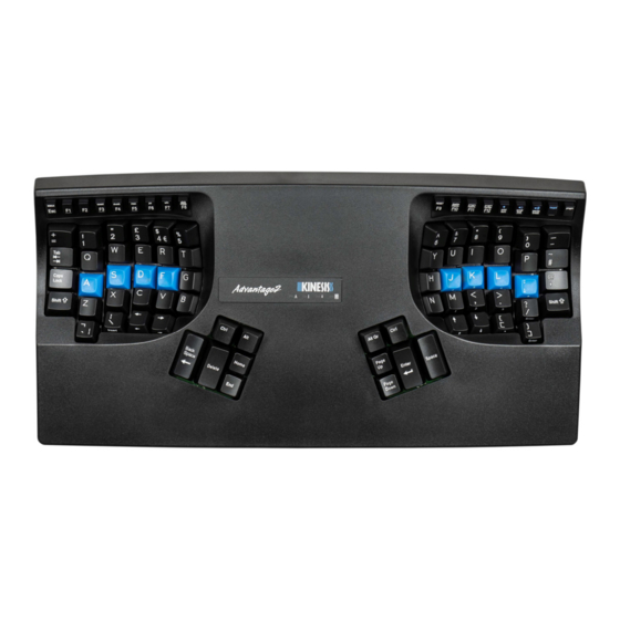 Kinesis Advantage2 KB600-uk Quick Start Manual