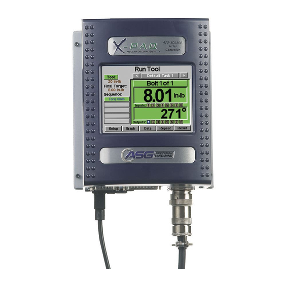 ASG X-PAQ -SD2500 Series User Manual