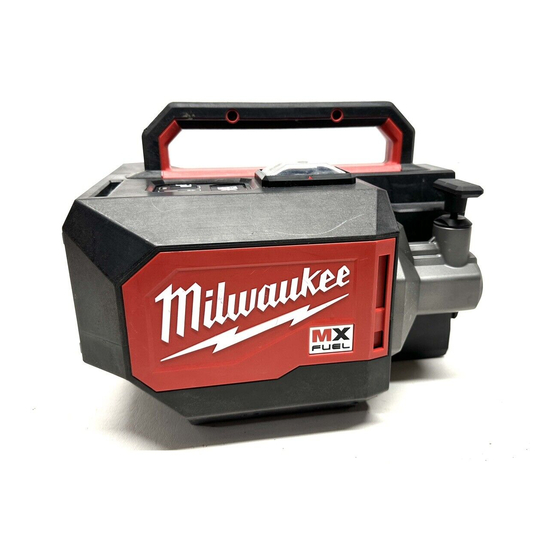 Milwaukee MX FUEL MXF370 Manuals