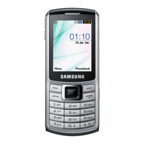 Samsung GT-S3310i User Manual
