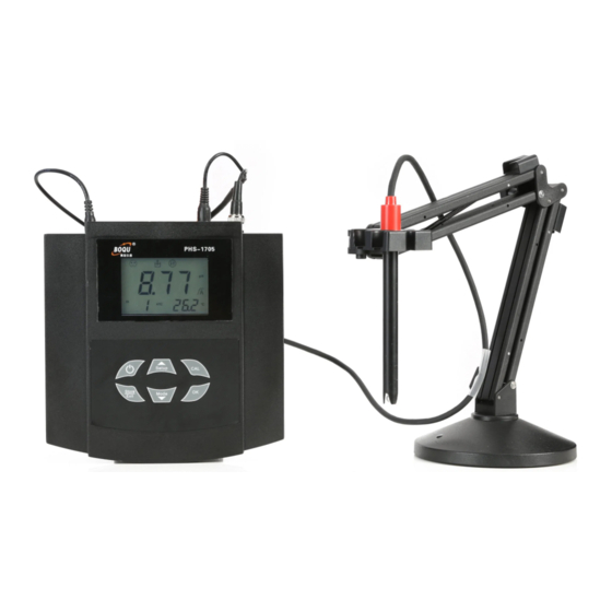BOQU PHS-1705 pH Meter Manuals