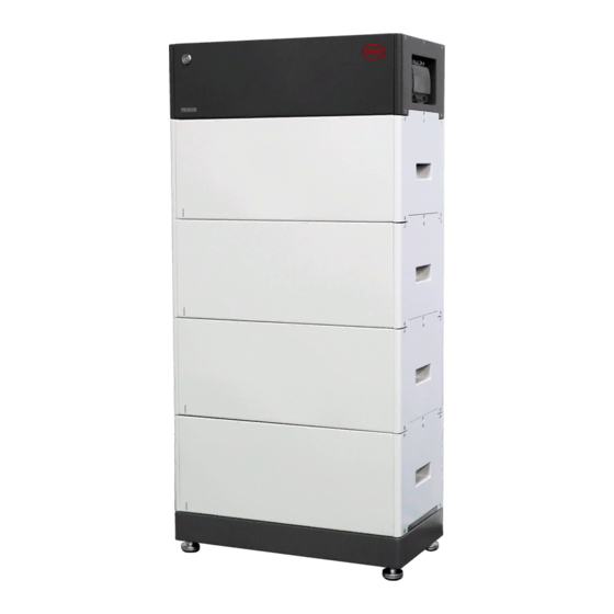 BYD Battery-Box Premium HVS 5.1 Quick Start Manual