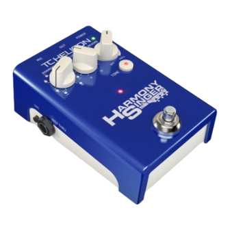 TC-Helicon HARMONY SINGER 2 Quick Start Manual