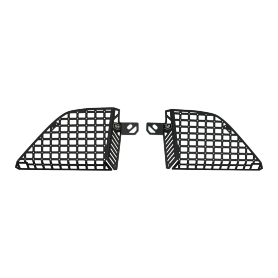 DV8 OFFROAD MPBR-08 Product Installation Manual