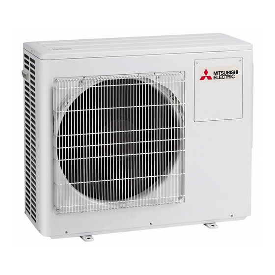 Mitsubishi Electric MXZ-3A54VA Installation Manual