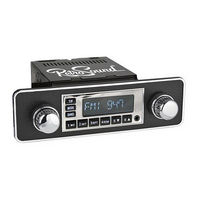 RetroSound Model One Owner's Installation Manual