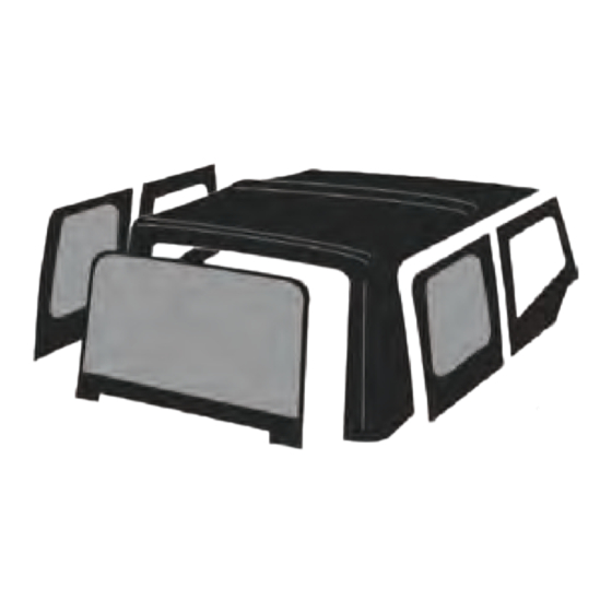 Rampage Complete Soft Top Installation Instructions Manual