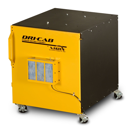 VASTEX Dri-Cab Assembly, Operating, And Maintenance  Instructions