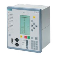 Siemens SIPROTEC 6MD665 Manual