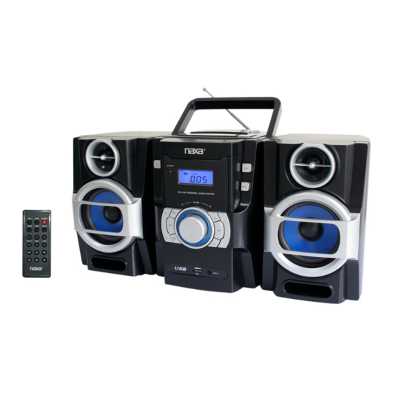 Naxa NPB-429 Quick Start Manual
