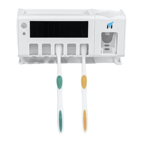 Medisan UV SANITIZING TOOTHBRUSH HOLDER Manual